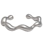 Silver Cuff Bracelet Jewelry India 2.3 Inches