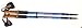 Pair of Pace Maker Trekking Poles with small disks and vulcanized rubber feet