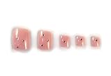Pink w/ Rhinestones Glue/Stick/Press-On Artificial/False... Pink w/ Rhinestones Glue/Stick/Press-On Artificial/False...