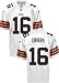 Sporting Goods : Cleveland Browns Josh Cribbs Replica NFL Equipment Youth White Jersey