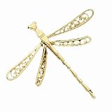 Dragon Fly Brooch In 14kt Gold - B0002CWV94