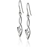 Heritage - 6232 - Boucles d'Oreilles Pendantes Femme - Argent