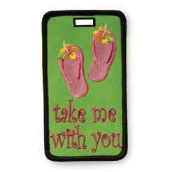 Finders Key Purse Take Me With You Luggage Tag
