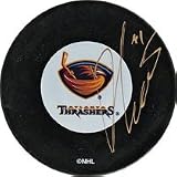 Ondrej Pavelec Autographed/Hand Signed Hockey Puck