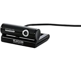 ELECOM Web�J���� 300����f �}�C�N���� FullHD�Ή� �u���b�N UCAM-DLE300TBK