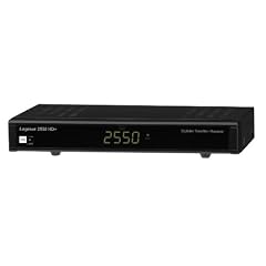 LogiSat 2550 HD+ digitaler HDTV Sat-Receiver (inkl. HD+ Karte f�r ein Jahr, PVR, Smartcard Reader) schwarz