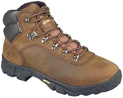 Chippewa Mens 6 Inch Waterproof Hiker Insulated Boots Brown Boots