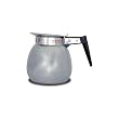 Bunn S/S 64 Oz 12 Cup Coffee Decanter With Orange Handle - 06041.0000