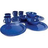 Blue Enamel 6" Mixing Bowl