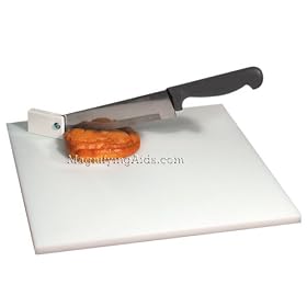 Cutting Board with Pivot Knife