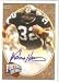 2008 Upper Deck Heroes Autographs Gold #218 Franco Harris/25 - Pittsburgh Steelers (Legend - Autographed Card - Serial #d)(Football Cards)