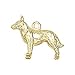 German Shepherd Dog Charm