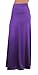 Free to Live Women's Foldover High Waisted Flowy Maxi Skirt Made in USA
