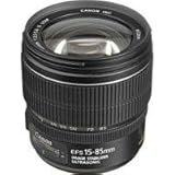 Canon EF-S 15-85mm f/3.5-5.6 USM IS Image Stabilized Autofocus Zoom Lens for EOS - Grey Market
