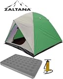 6 PERSON TENT WITH AIR MATTRESS(DOUBLE) AND AIR PUMP SET Best Prices