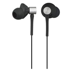 Sony MDREX85LPB In-Ear Headphones - Black