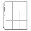 25 (Twenty-Five) 9-Pocket Pages For Baseball Cards, Football Cards, etc (fits into 3-Ring Notebook)