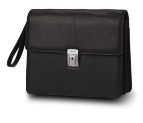 Lloyd Mensbag, 27x10x22 L-049 PF 01, Herren Umh&auml;ngetaschen, schwarz, (black),