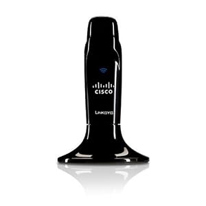 Linksys WUSB600N Wireless-N WLAN USB Stick mit bis zu 300Mbit