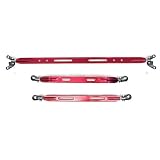 90 91 92 93 Acura Integra GSR Type-R Rear Strut + 2 Tie Bars Combo Red by Megan Racing