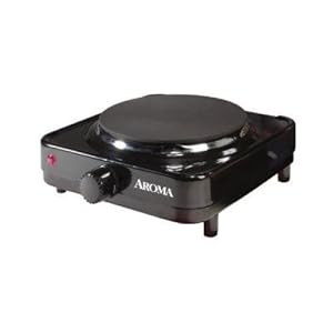 Aroma AHP303 Electric Range Single Burner Cooktop