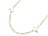 Blue Moonstone and White Sapphire Chain by Temple St.Clair