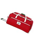 Lacoste - Lacoste Sport Retro Wheeled Duffle, 30"