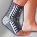 Achimed® ACHILLES TENDON SUPPORT WITH ANATOMICALLY SHAPED SILICONE INSERT, Silver