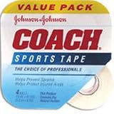 Johnson & Johnson Coach Sports Tape 4 Rolls Johnson & Johnson Coach Sports Tape 4 Rolls