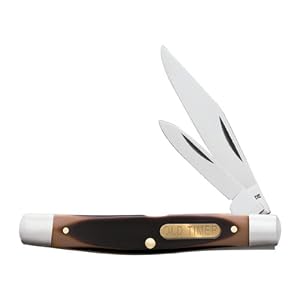 Schrade 33ST Old Timer Middleman Jack Pocket Knife, Stag Handle by Schrade