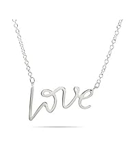 Sterling Silver Love Necklace