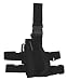 Sports : Tiefziehholster Pistolenbeinholster schwarz links