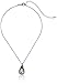 Sorrelli Ornate Pear Crystal Antique Gold-Tone Pendant Necklace, 16