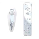 Boomerang Blue Design Nintendo Wii Nunchuk + Remote Controller Protector Skin Decal Sticker
