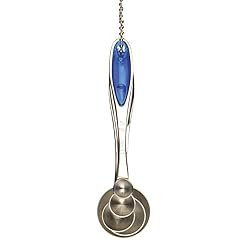 RSVP Measuring Spoon Set 5 Pc. Splash Blue