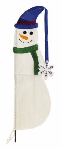 Flag Blue Snowman