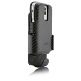 Case-Mate BlackBerry Bold Carbon Fiber Case Holster Combo with Screen Protector 「ブラックベリー ボールド」 専用 カーボンファイバー ケース ホルスター セット (液晶保護シート つき) BB9000CHC-BCFの画像