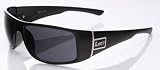 Locs Checkered Acrylic Frame Smoke Lens Fashion Sunglasses with Silver Logo Accent ( Choose from 3 Colors )