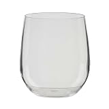 Adele Small Stemless Plastic Wine Glass (Set of 6)