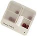 Four Alarm Pill Box Timer and Organizer with Vibration