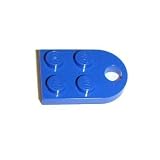 Lego Building Accessories Blue Coupling Plate - Bulk Pack 50 pieces