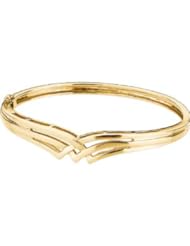 Hinged Bangle Bracelet by US Gems
