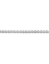 Genuine 14K White Gold White Gold Holds 26 2.9mm Stones 2.6Ct Hugs & Kisses Tennis Bracelet Mo 18 Grams Of Gold 100% Satisfaction Guaranteed.