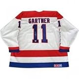 Mike Gartner Autographed/Hand Signed Replica Jersey (Washington Capitals)