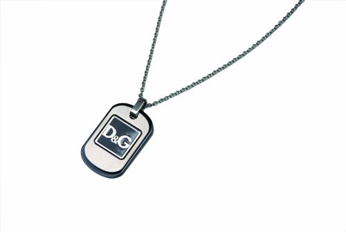D&G Dolce & Gabbana Herren-Collier Denim Edelstahl DJ1082 Preisvergleich