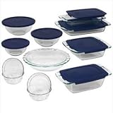 Brand-New Pyrex Easy Grab 19-Pc Bake Set Popular Modern Design Practical