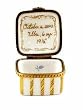 Blue Limoges 24 Carat - Personalized Baby Gift