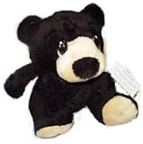 Ganz Heart Tuggers Black Bear 10 Plush Figure Animal