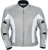 TOURMASTER/CORTECH LRX 2 WOMENS MOTORCYCLE JACKET SILVER