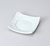 青白磁松花堂皿　5個組 【美濃焼　和皿】